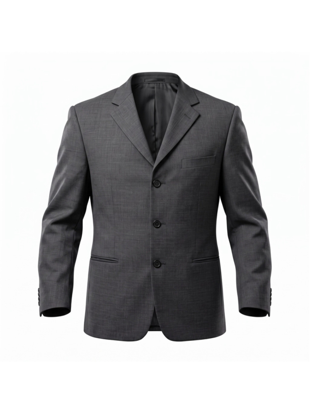 Vintage Versace Classic Blazer Jacket Gray Lined Single Breasted Formal Men's 54